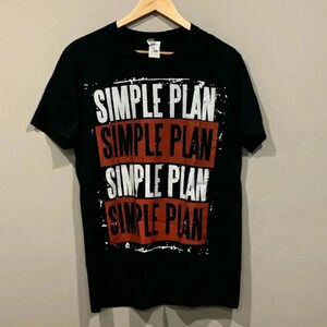 Simple  Plan North American Tour Concert T-Shirt